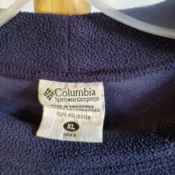 Columbia Navy Blue Sweater XL - Picture 3 of 4